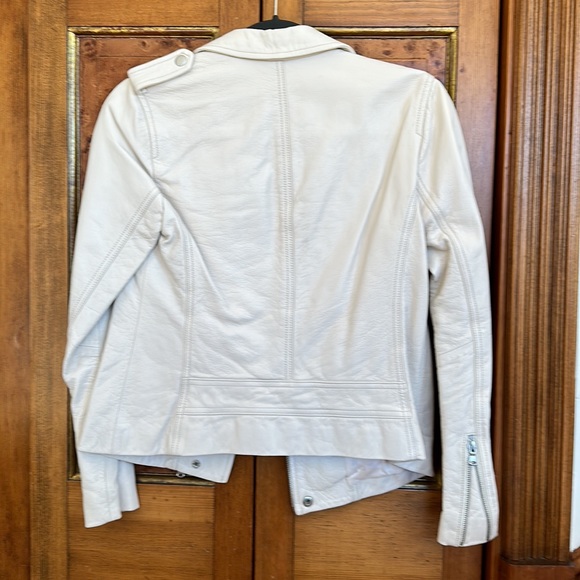 Rebecca Taylor Leather Jacket size 2 mint condition - Picture 8 of 8